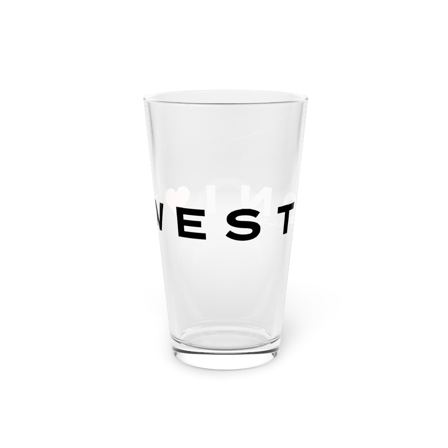 Weston Vision Pint Glass, 16oz