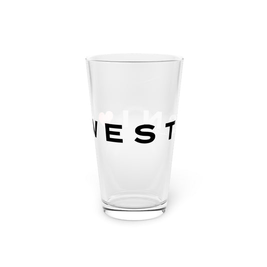 Weston Vision Pint Glass, 16oz