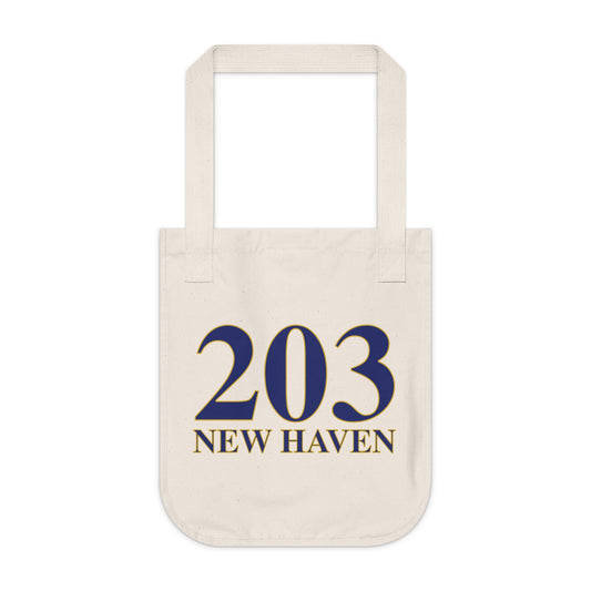 203 New Haven Organic Canvas Tote Bag