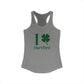 I Clover Hartford  Women's Ideal Racerback Tank Top