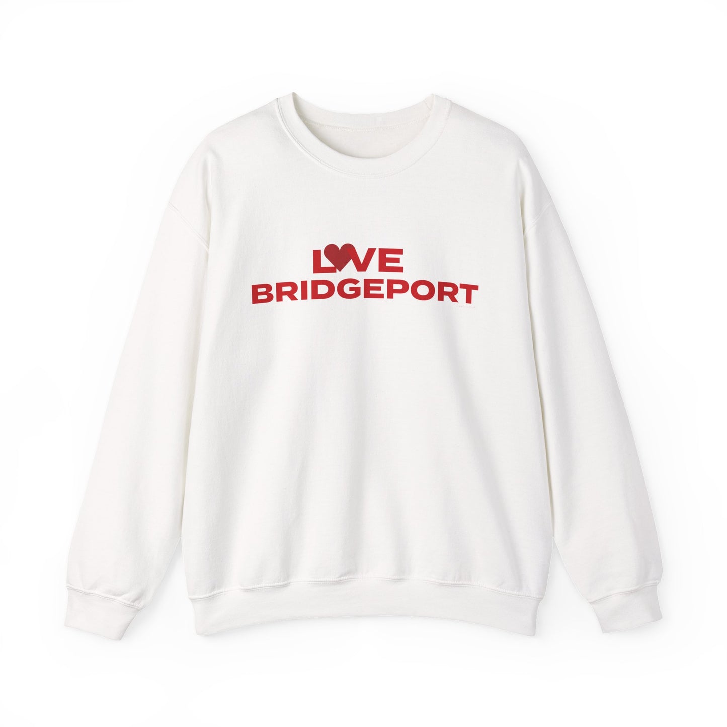 Love Bridgeport Unisex Heavy Blend™ Crewneck Sweatshirt