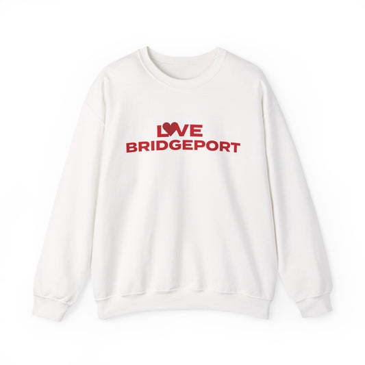 Love Bridgeport Unisex Heavy Blend™ Crewneck Sweatshirt