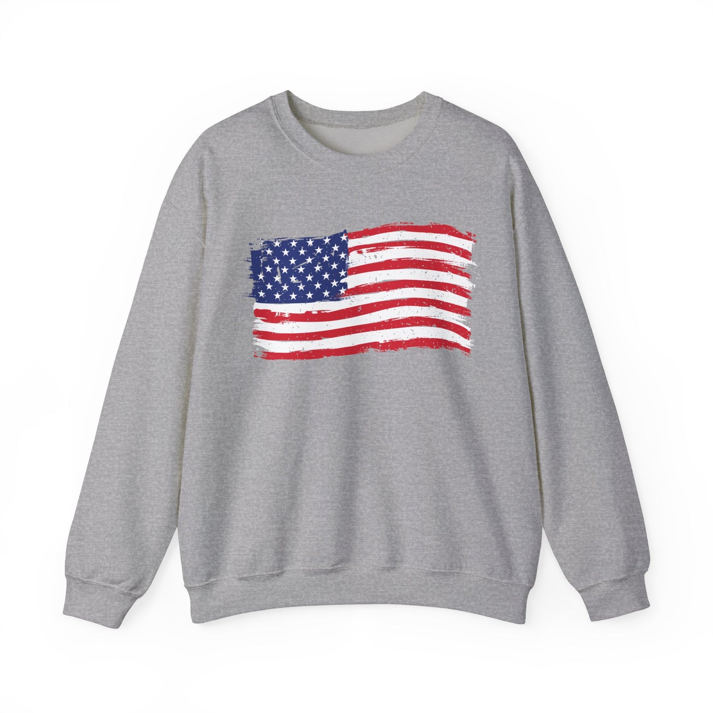 American Flag Unisex Heavy Blend™ Crewneck Sweatshirt