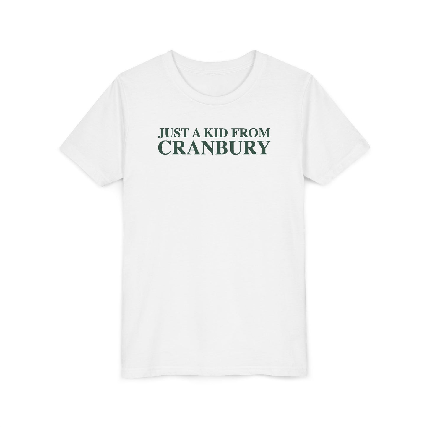 Just a kid from Cranbury Youth Short Sleeve T-Shirt