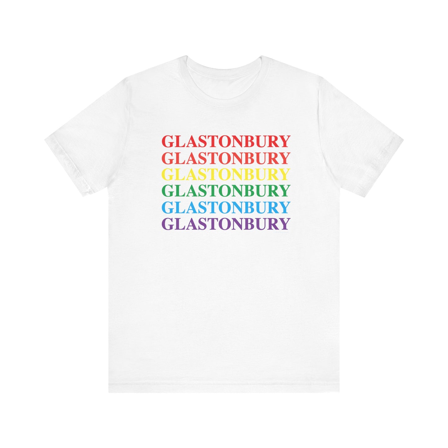 Glastonbury Pride  Unisex Jersey Short Sleeve Tee