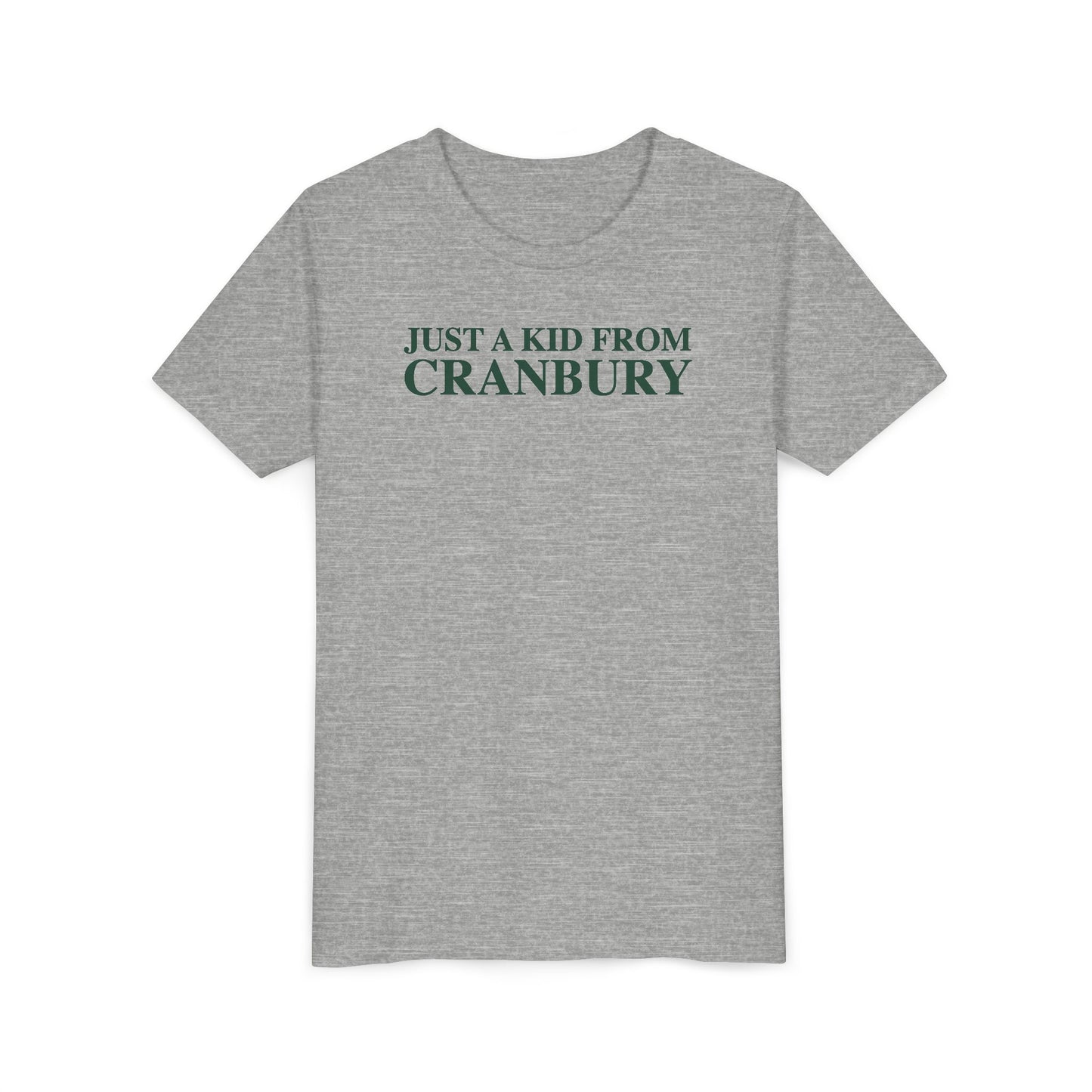 Just a kid from Cranbury Youth Short Sleeve T-Shirt