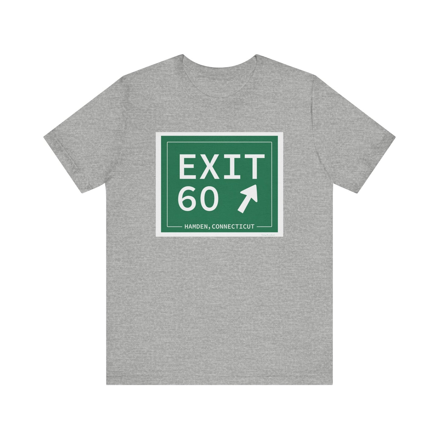 Vintage Exit 60 WCP Sign Unisex Jersey Short Sleeve T-Shirt
