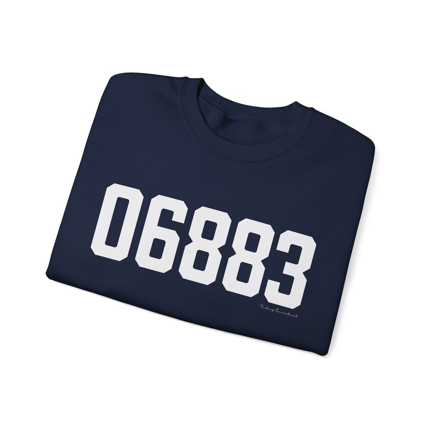 06883 Weston CT Zip Code Unisex Heavy Blend™ Crewneck Sweatshirt