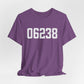 06238 Coventry CT Zip Code Unisex Jersey Short Sleeve T-Shirt