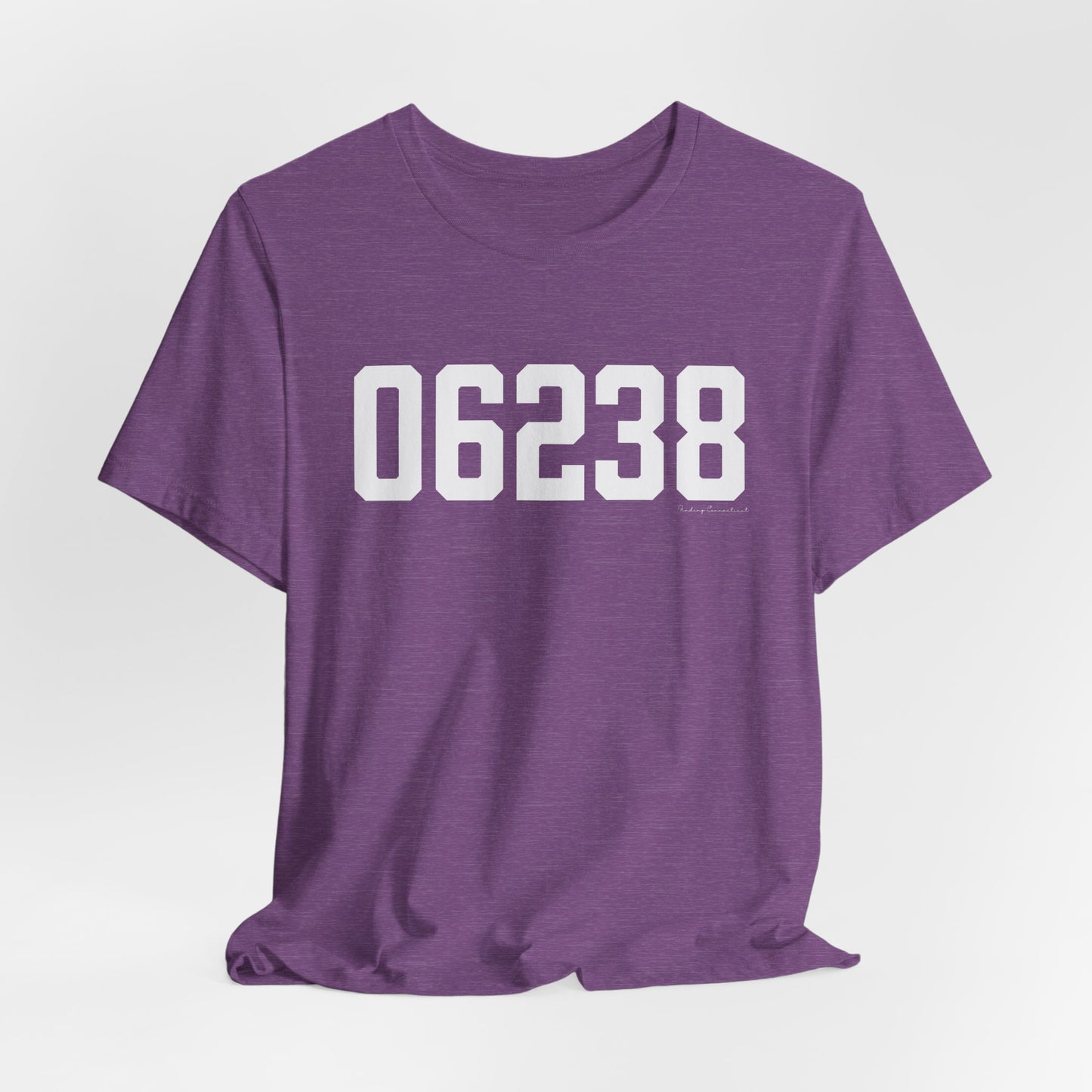 06238 Coventry CT Zip Code Unisex Jersey Short Sleeve T-Shirt