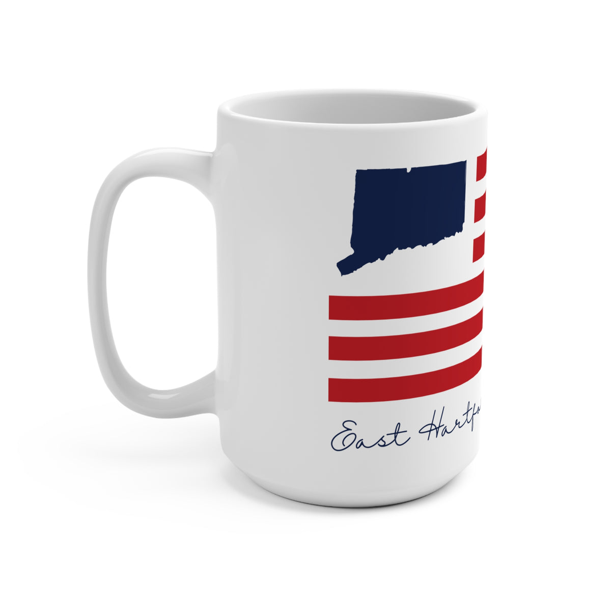 East Hartford Connecticut Flag Mug 15oz