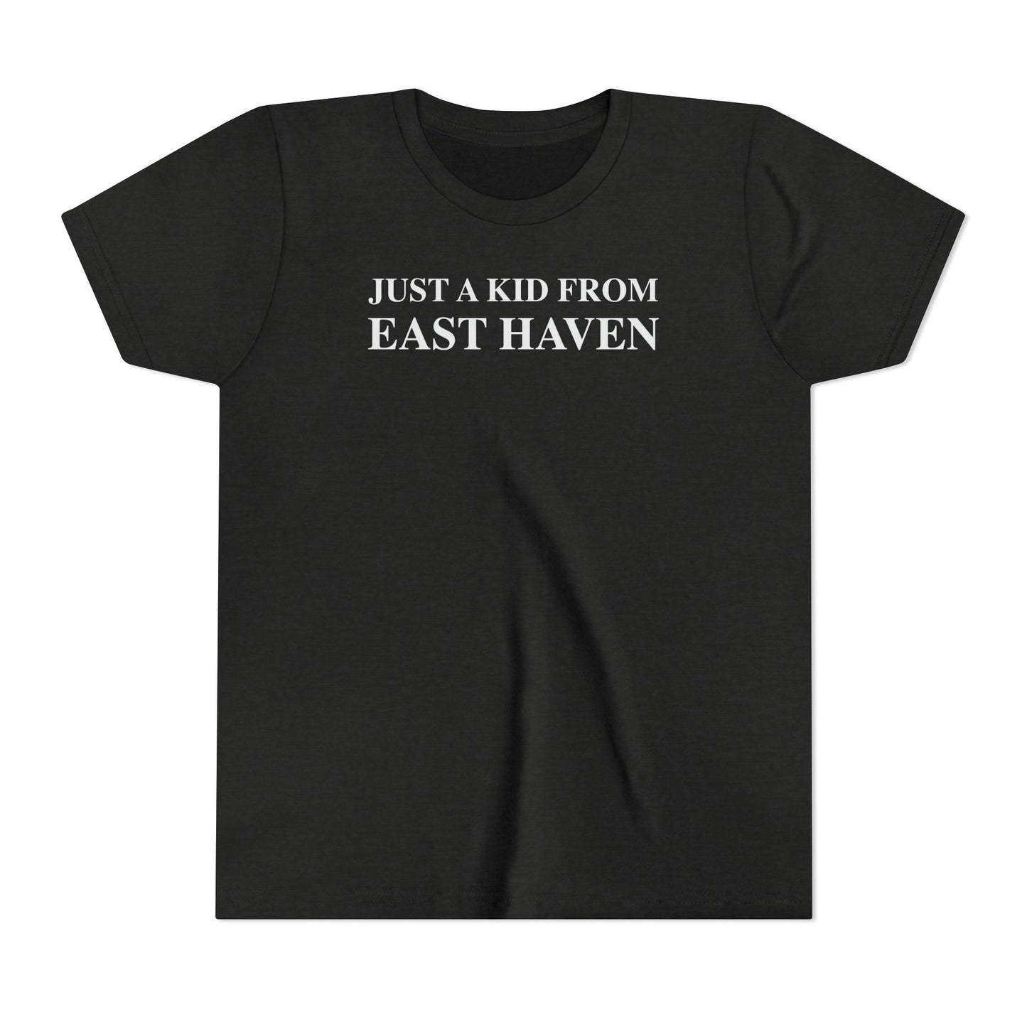 Just a kid from East Haven Youth Short Sleeve T-Shirt