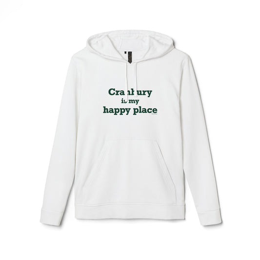 Cranbury is My Happy Place adidas Unisex Fleece Hoodie