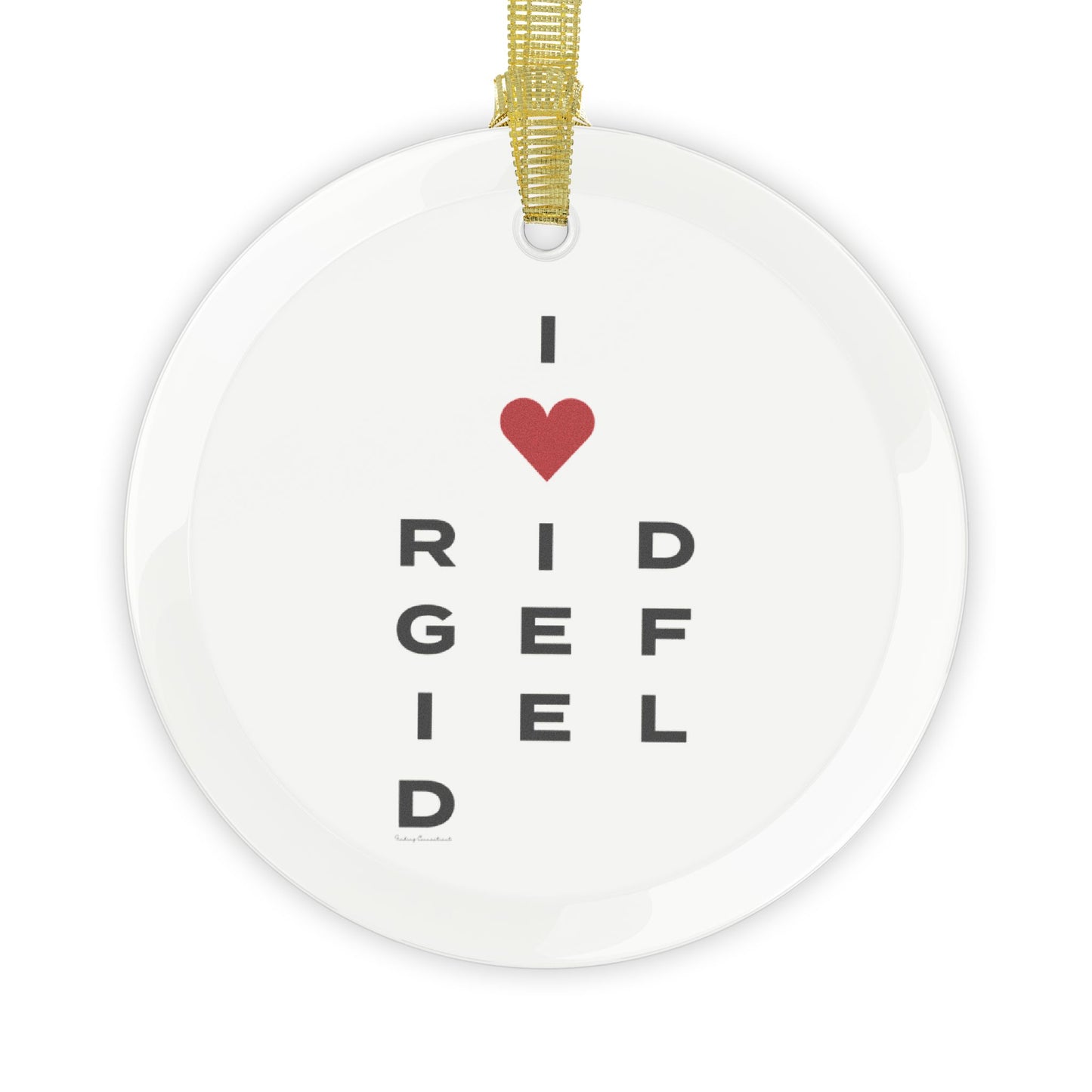 Ridgefield Vision Glass Ornaments