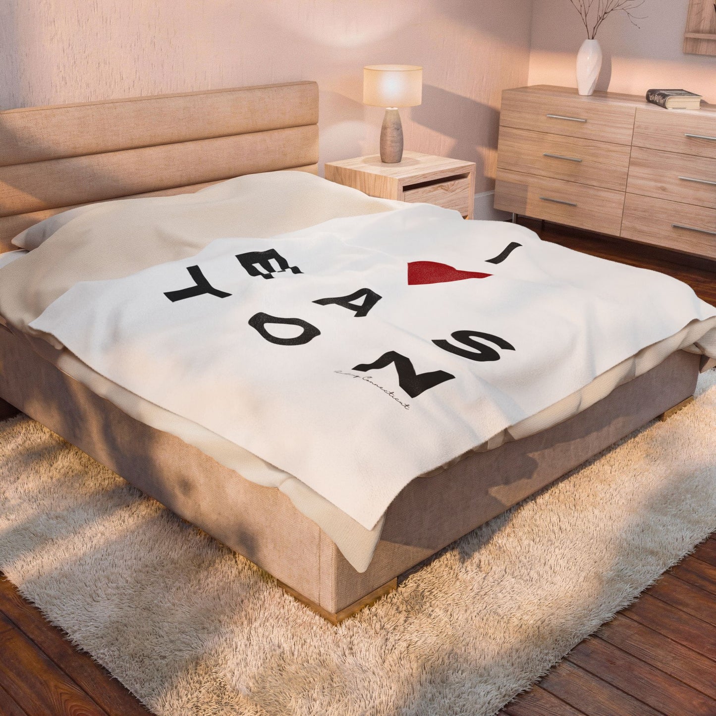 Easton Vision Velveteen Plush Blanket