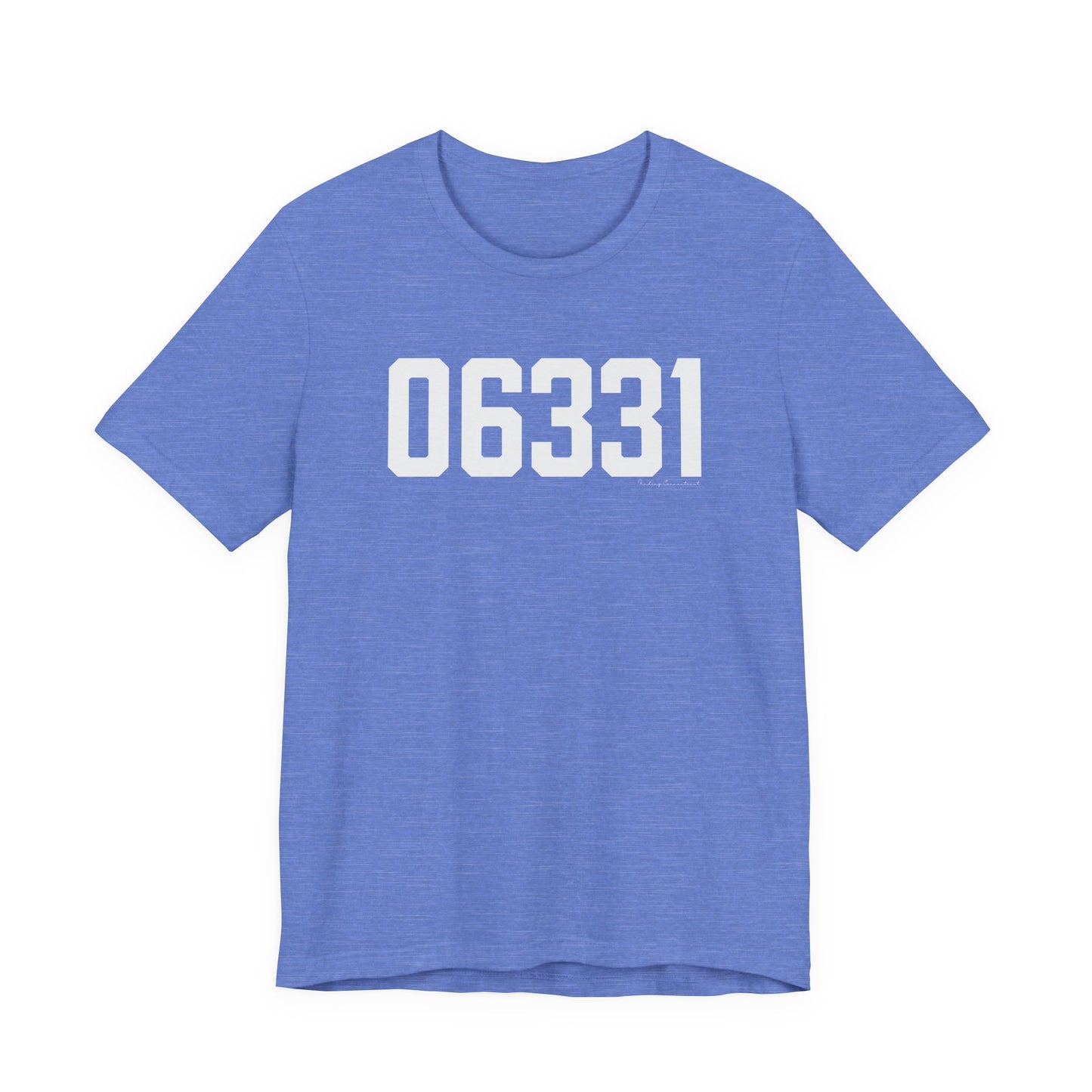 06331 Canterbury CT Zip Code Unisex Jersey Short Sleeve T-Shirt