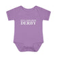 Just a kid from Derby Infant Baby Rib Bodysuit