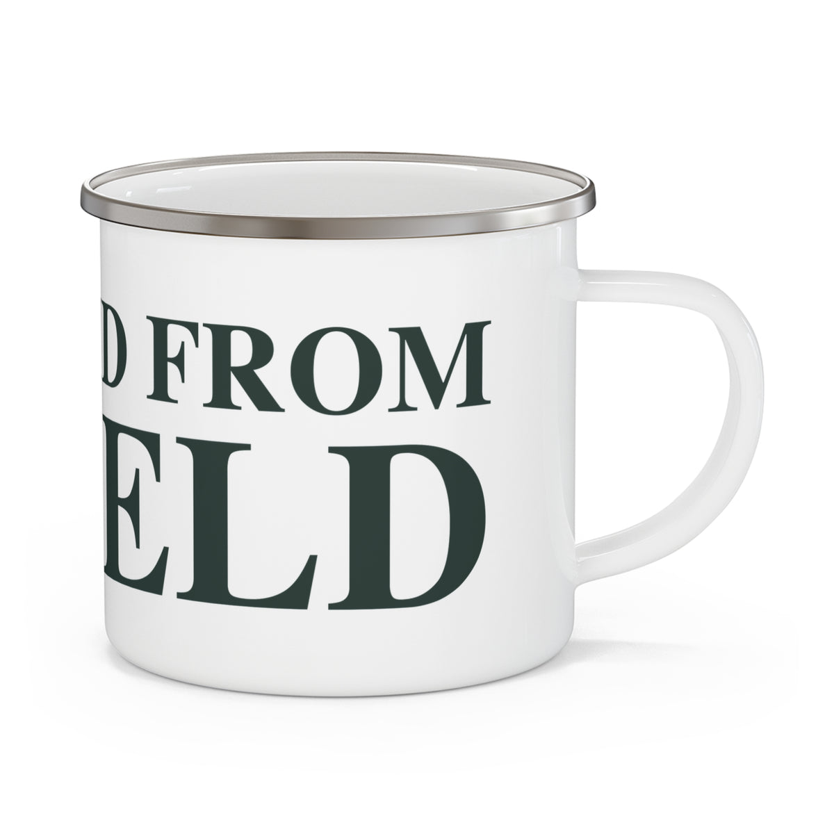 Just a kid from Enfield Camping Mug