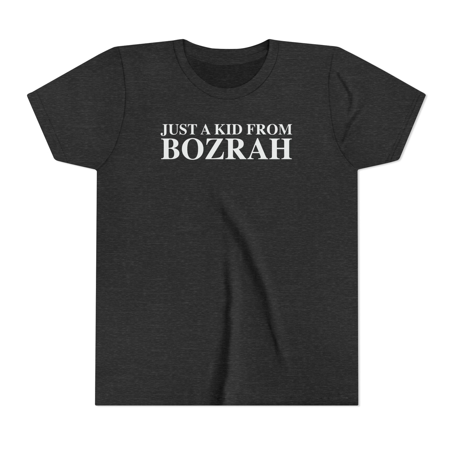 Just a kid from Bozrah Youth Short Sleeve T-Shirt
