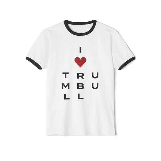 Trumbull Vision Unisex Cotton Ringer T-Shirt