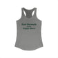 East Norwalk is My Happy Place Women's Ideal Racerback Tank Top