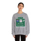 Vintage WCP Exit 68-NE Sign Unisex Heavy Blend™ Crewneck Sweatshirt