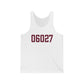 06027 Hartland Connecticut Zip Code Unisex Jersey Tank Top