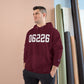 06226 Willimantic CT Zip Code Champion Hoodie