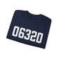 06320 - New London Connecticut Zip Code  Unisex Heavy Blend™ Crewneck Sweatshirt