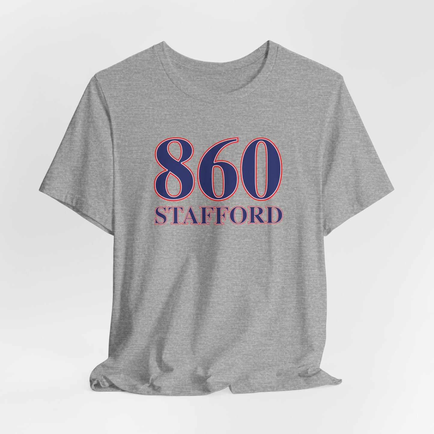 860 Stafford Red White & Blue Unisex Jersey Short Sleeve t-shirt