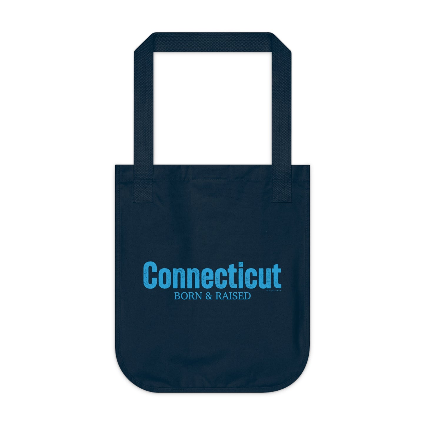 Connecticut born & raised tote bag 