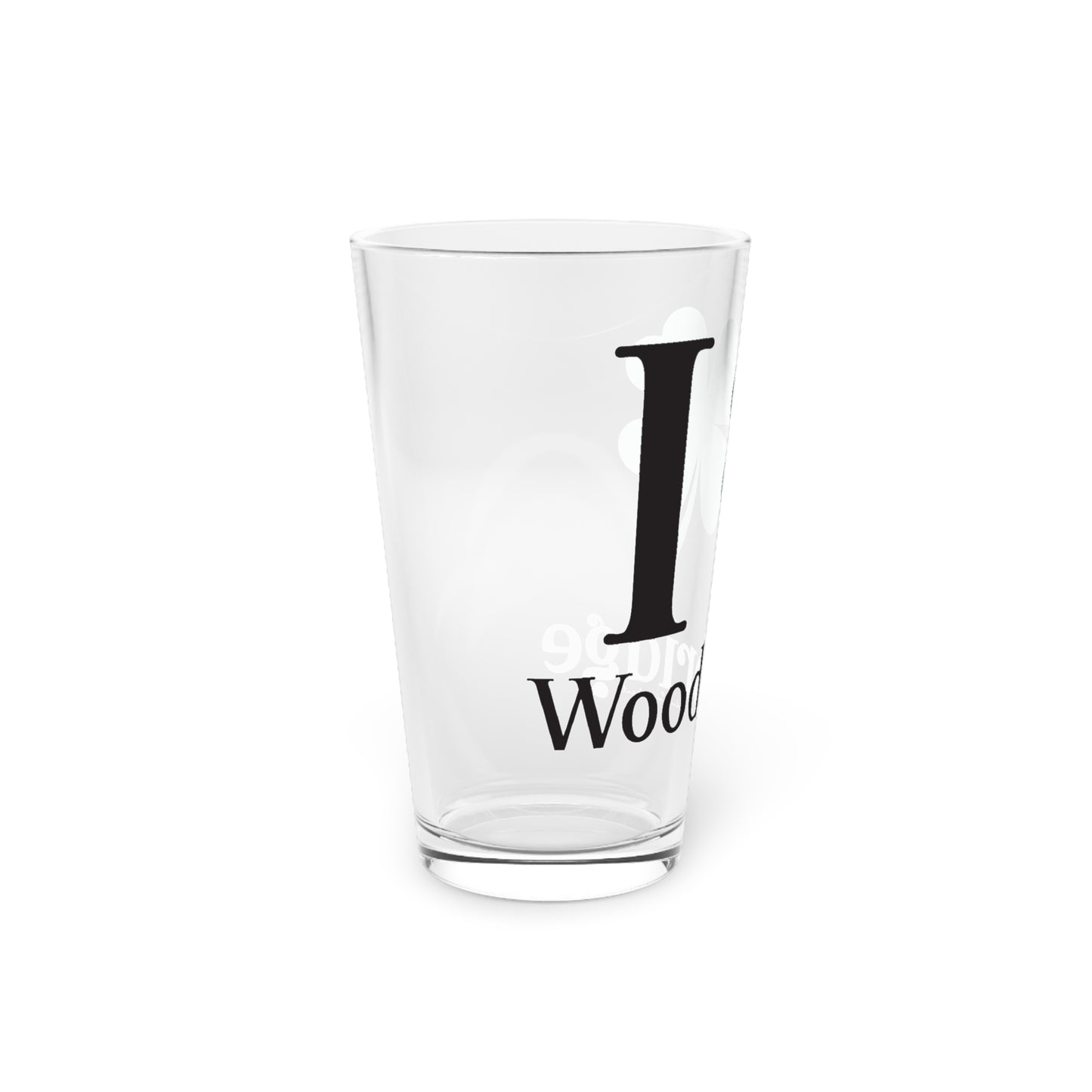 I Clover Woodbridge Pint Glass, 16oz