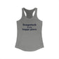 Saugatuck Is My Happy Place Women's Ideal Racerback Tank Top