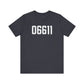 06611 Trumbull CT Zip Code Unisex Jersey Short Sleeve T-Shirt