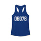 06076 Union CT Zip Code Women's Ideal Racerback Tank Top
