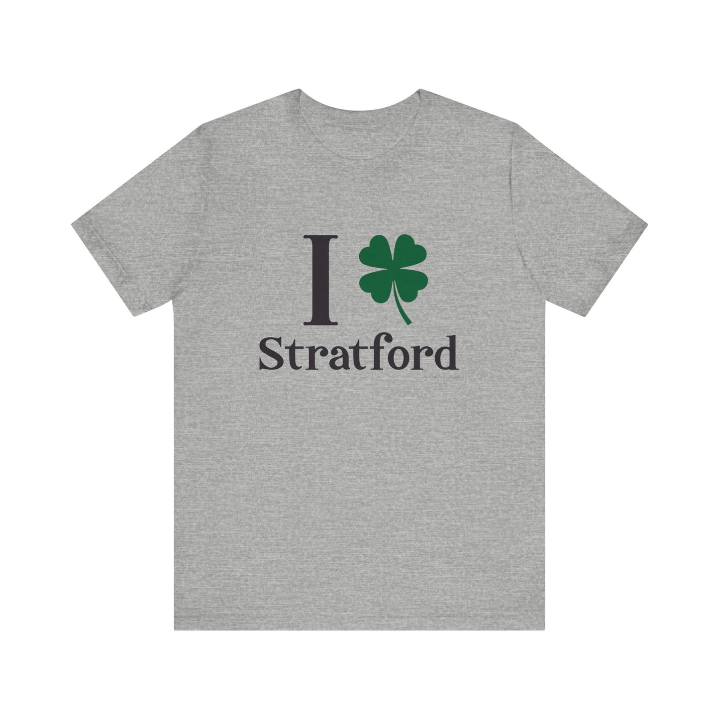 I Clover Stratford Unisex Jersey Short Sleeve Tee