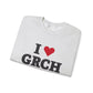 I Heart GRCH Unisex Heavy Blend™ Crewneck Sweatshirt