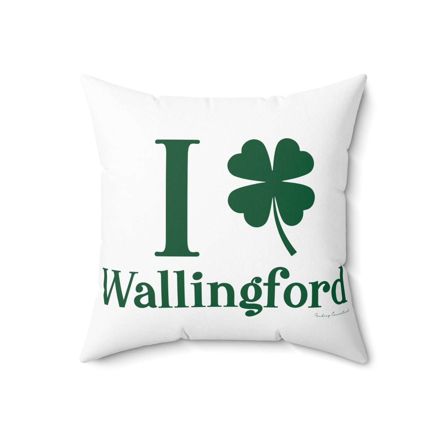 I Clover Wallingford Spun Polyester Square Pillow