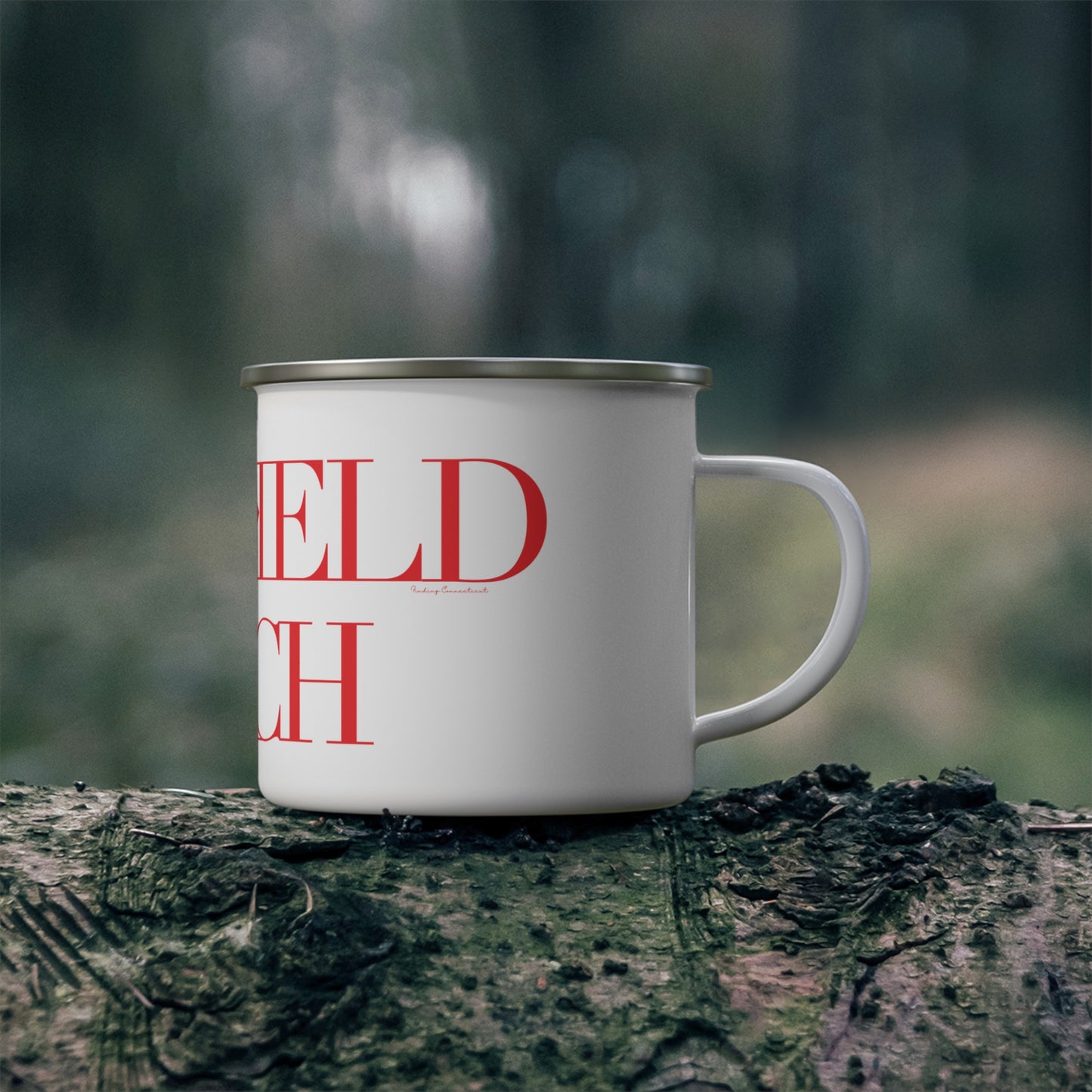 41 Tilt Fairfield Beach Enamel Camping Mug