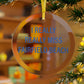 I Really Really Miss Fairfield Beach Glass Ornaments