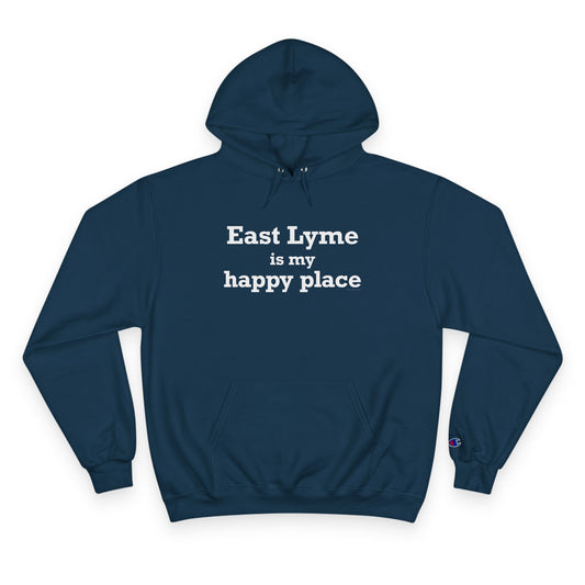 East Lyme is My Happy Place Champion Hoodie