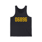 06896 Redding Connecticut Zip Code Unisex Jersey Tank Top