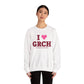 I Heart GRCH Unisex Heavy Blend™ Crewneck Sweatshirt