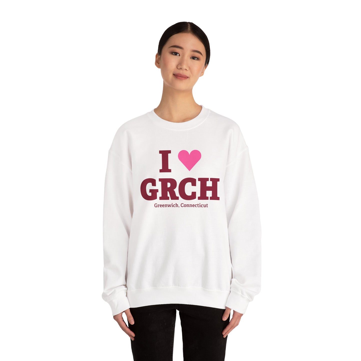 I Heart GRCH Unisex Heavy Blend™ Crewneck Sweatshirt