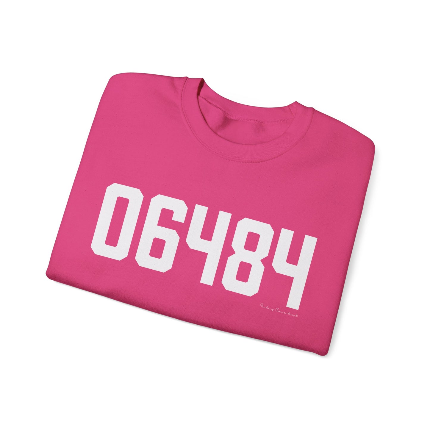 06484 Shelton CT Zip Code Unisex Heavy Blend™ Crewneck Sweatshirt