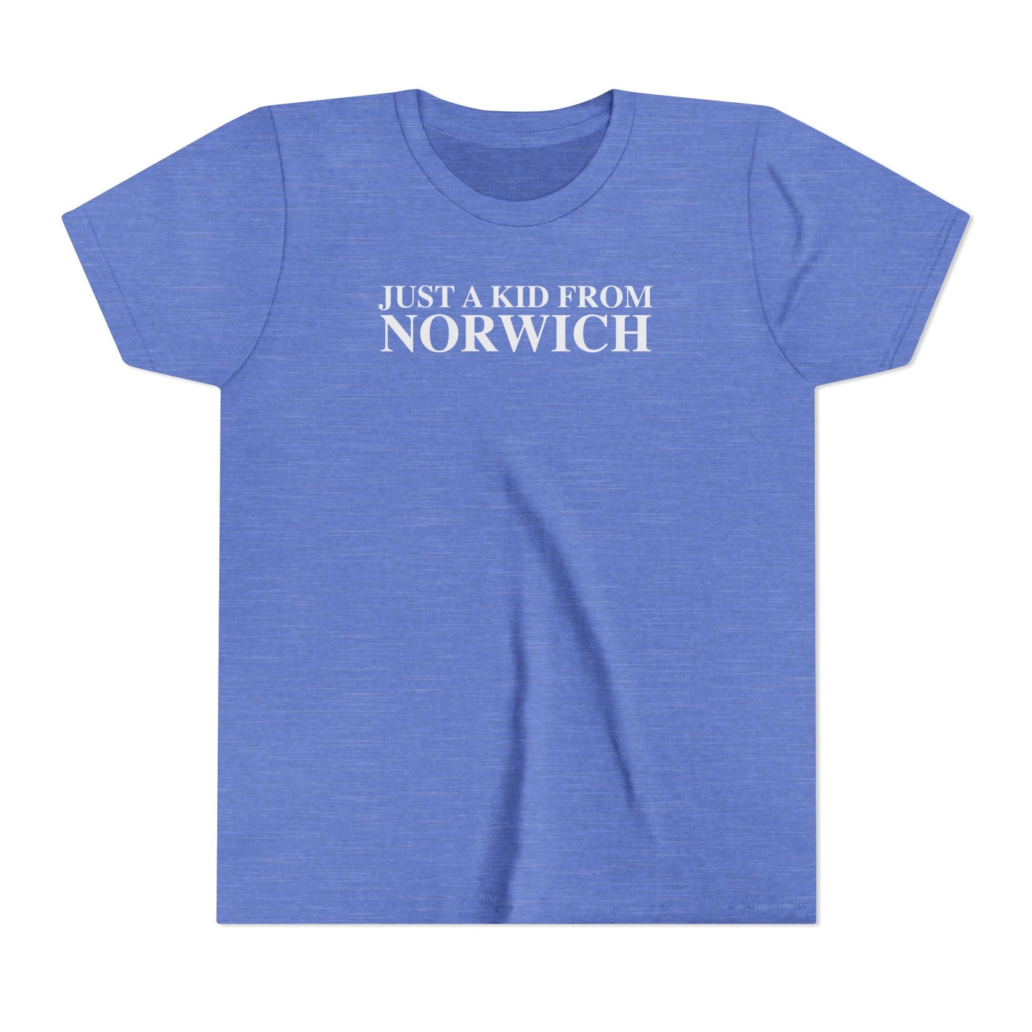 Just a kid from Norwich Youth Short Sleeve T-Shirt