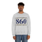 East Hampton 860 Connecticut Unisex Heavy Blend™ Crewneck Sweatshirt