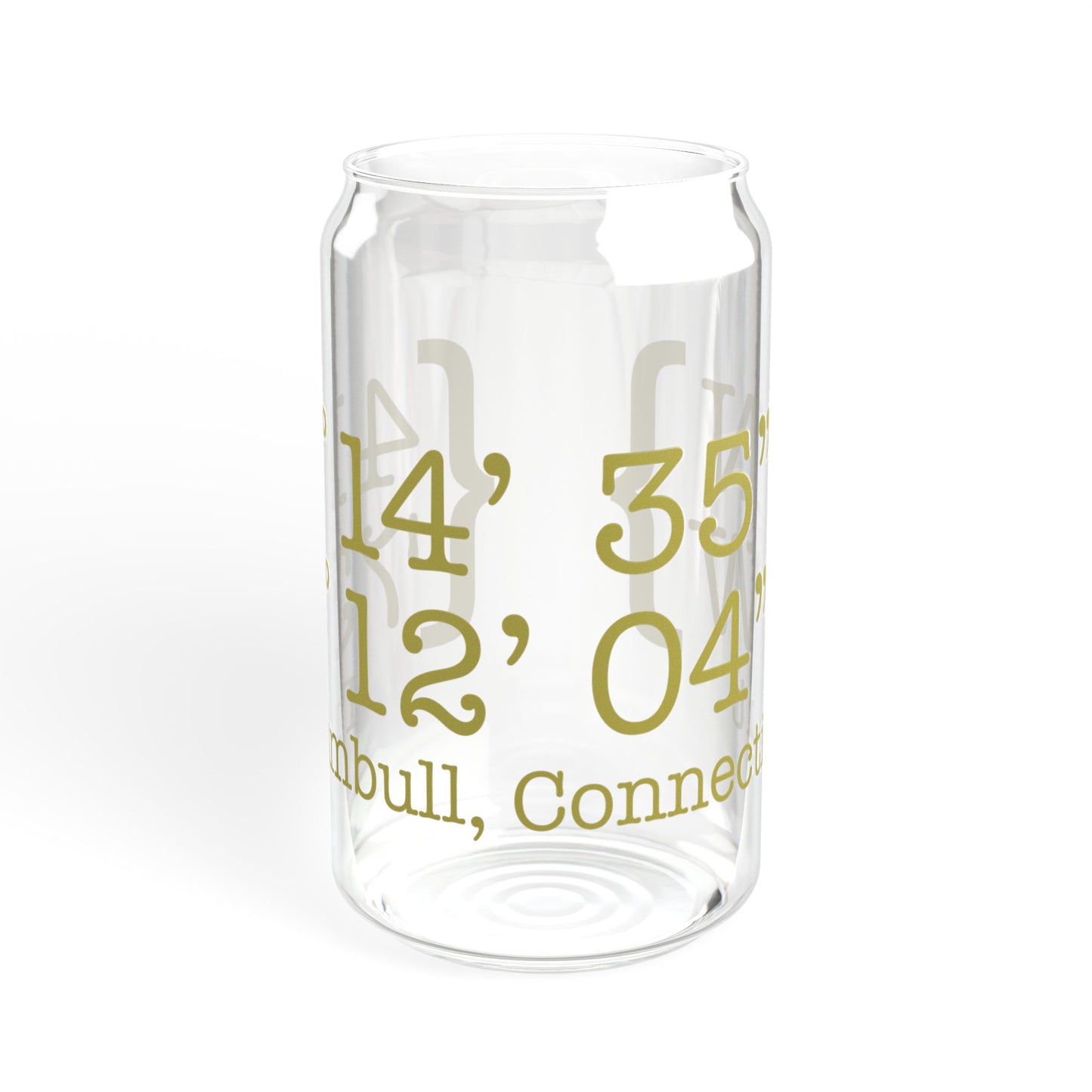 Trumbull Coordinates Sipper Glass, 16oz