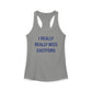 I Really Really Miss Eastford Women's Ideal Racerback Tank Top