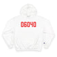 06040 Manchester Connecticut Zip Code Champion Hoodie